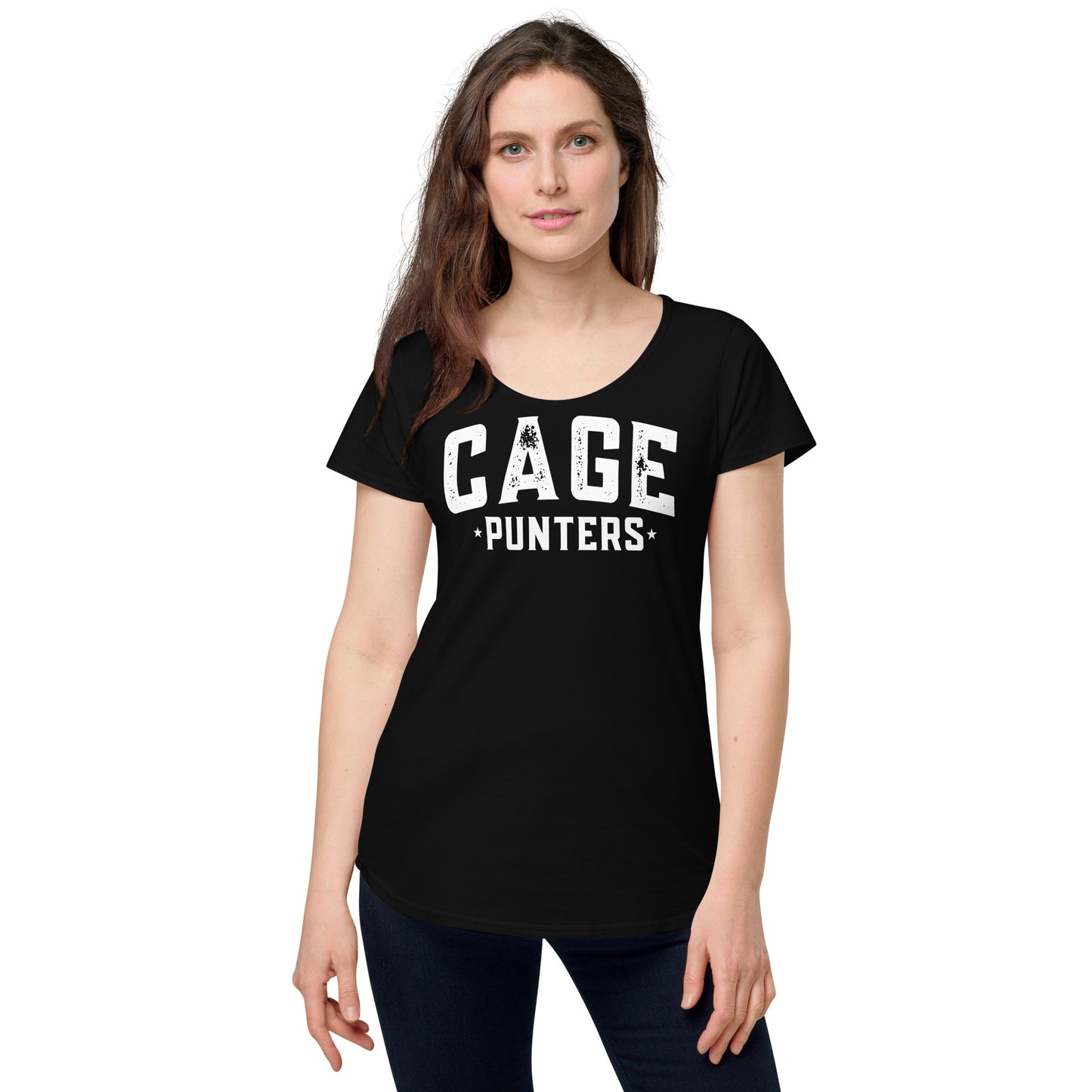 Cage Punters Women’s round neck tee