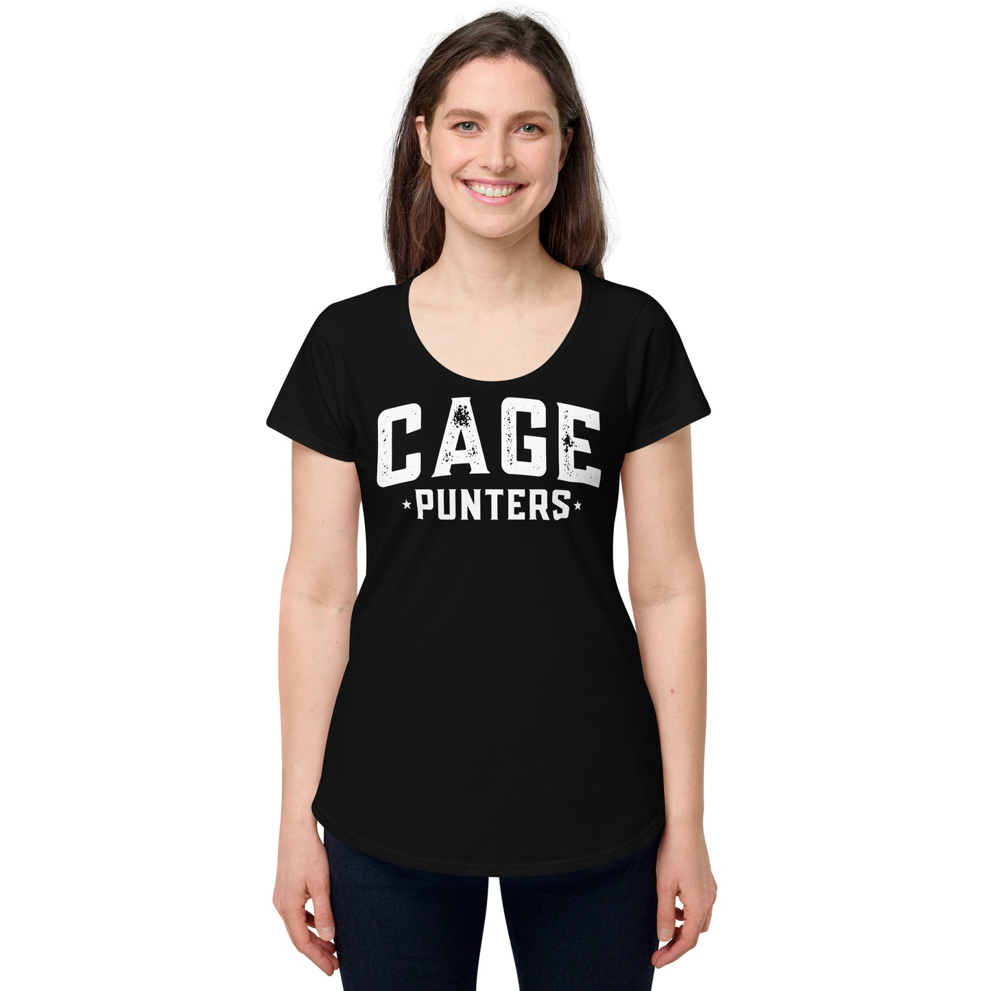 Cage Punters Women’s round neck tee