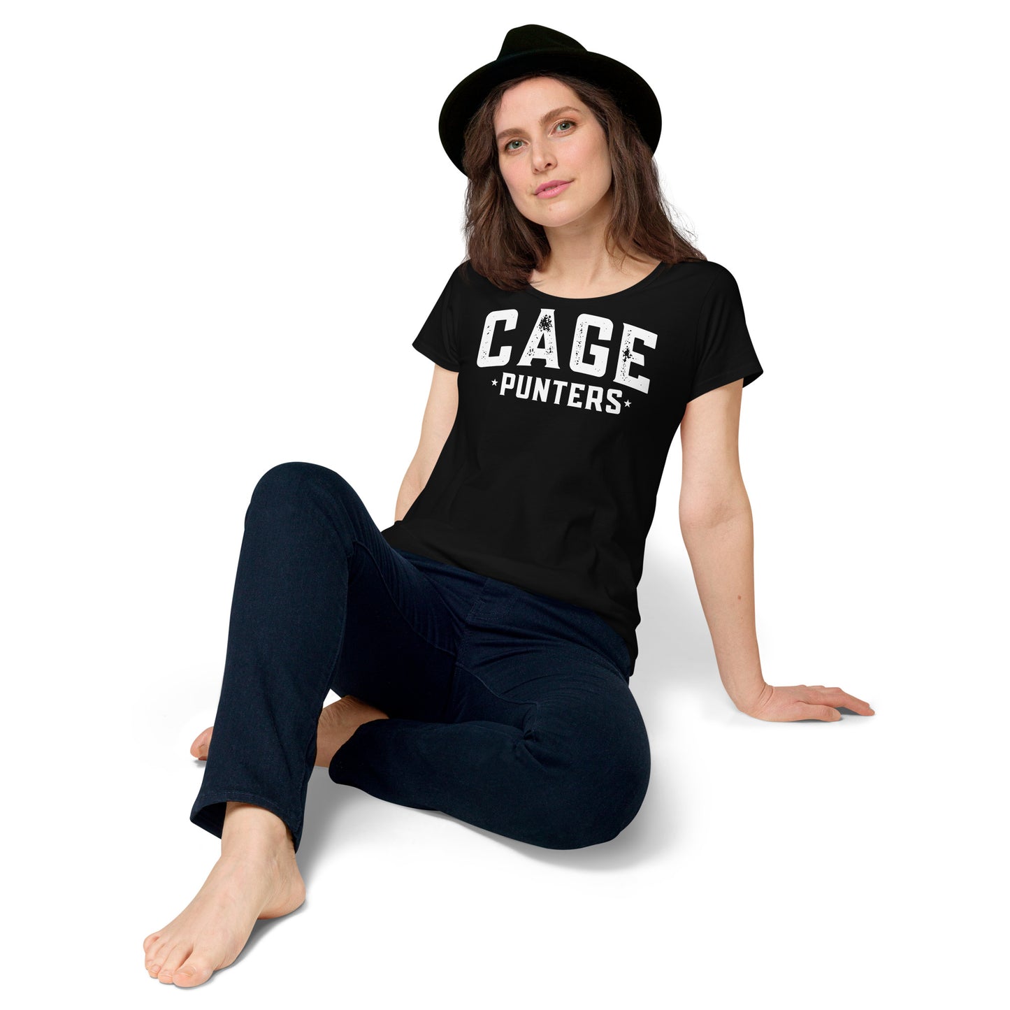 Cage Punters Women’s round neck tee