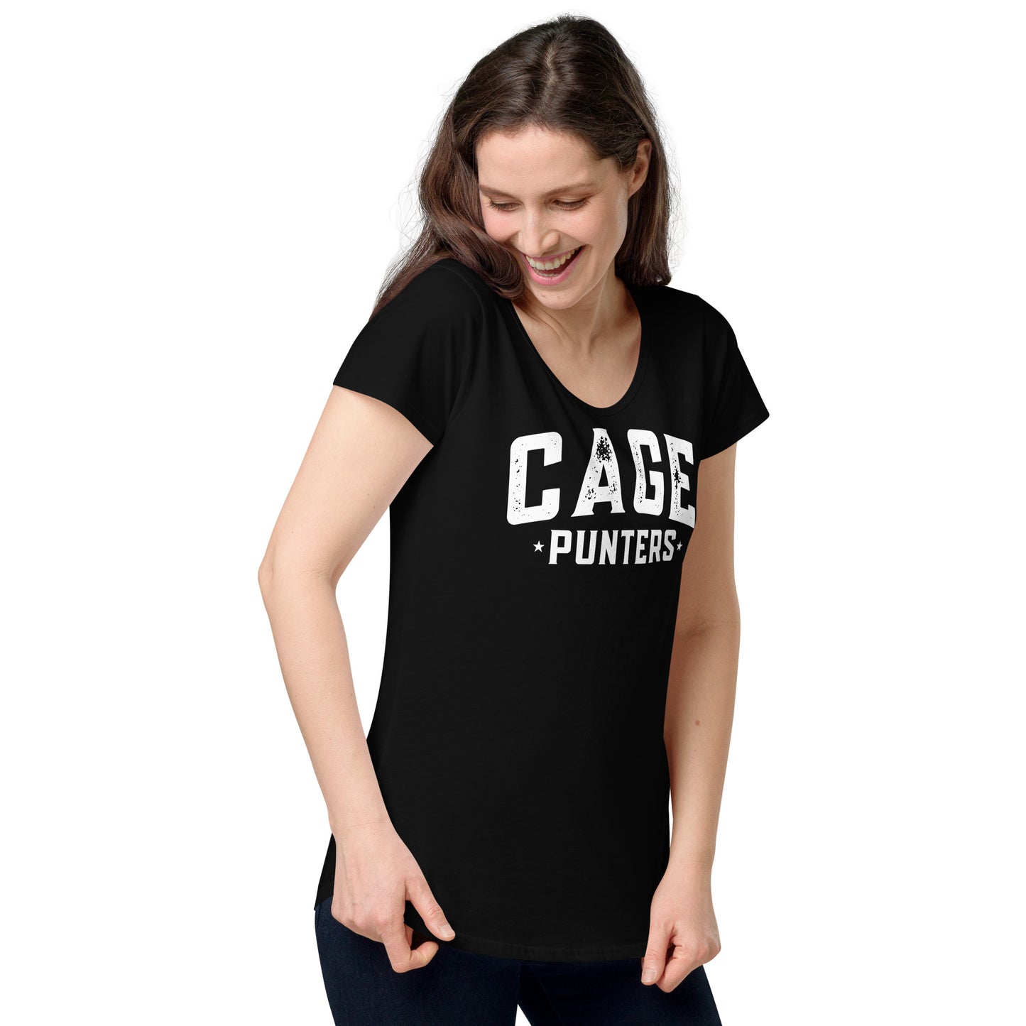 Cage Punters Women’s round neck tee